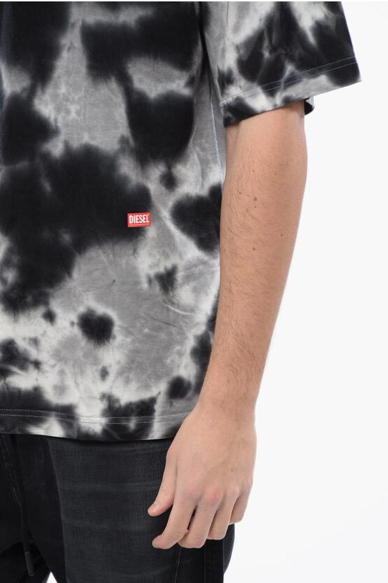  디젤 반팔 티셔츠 A13312 0CLAU 9XXA Nero Grigio - DIESEL