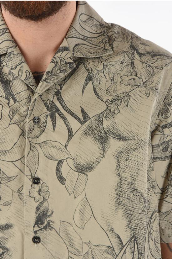  디스퀘어드2 반팔 셔츠 S71DM0546 S41794 729 Beige - DSQUARED2