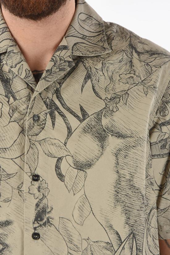  디스퀘어드2 반팔 셔츠 S71DM0546 S41794 729 Beige - DSQUARED2