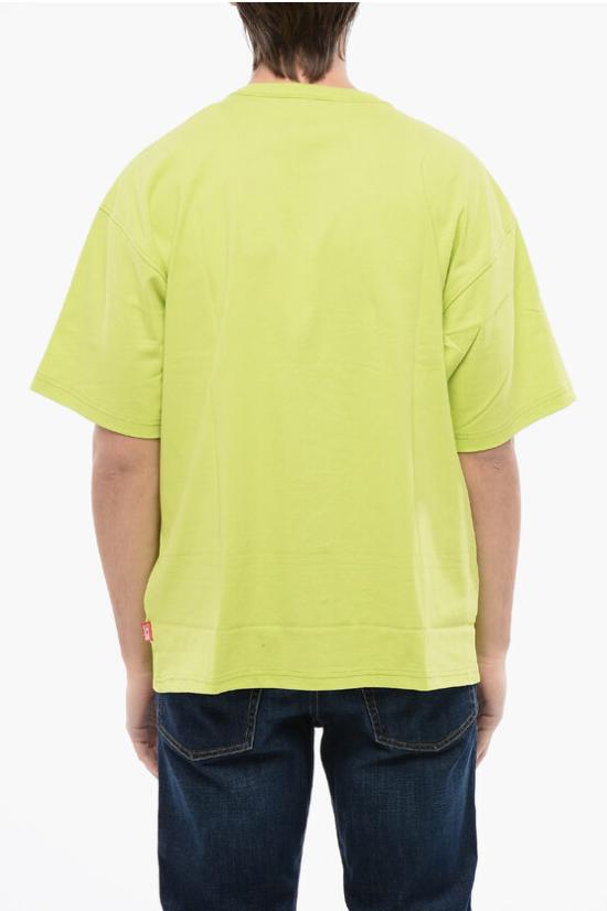  디젤 반팔 티셔츠 A12118 0NFAE 5KB Green - DIESEL