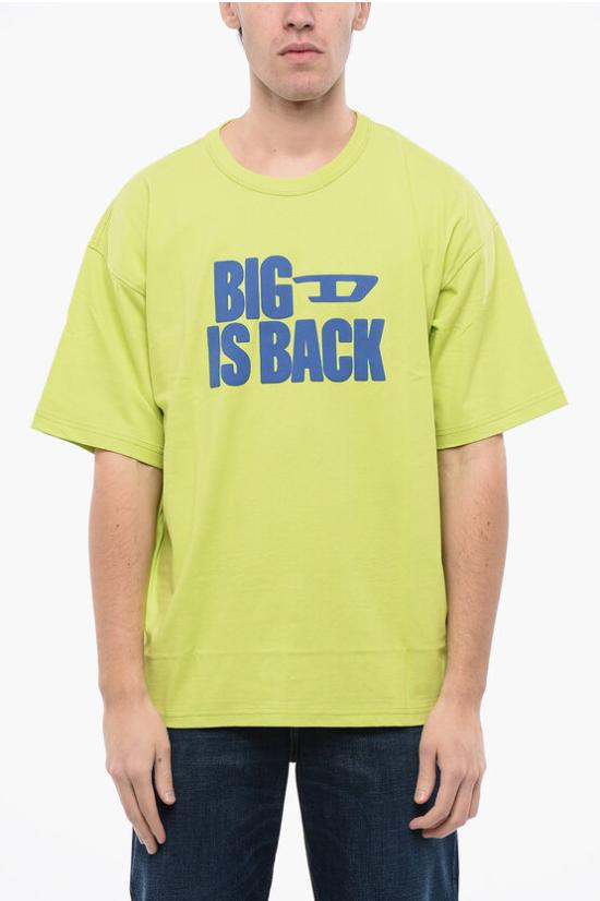  디젤 반팔 티셔츠 A12118 0NFAE 5KB Green