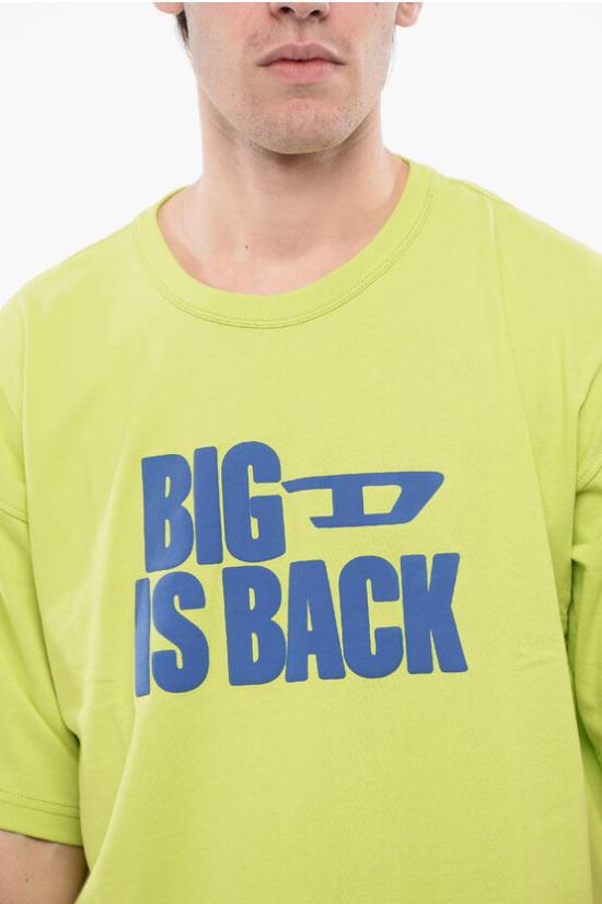  디젤 반팔 티셔츠 A12118 0NFAE 5KB Green - DIESEL