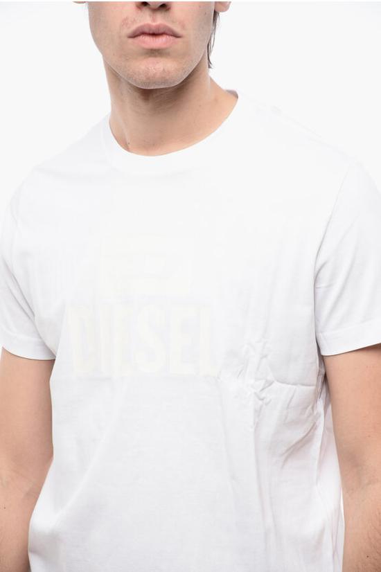  디젤 반팔 티셔츠 A09753 RPATI 100 White - DIESEL