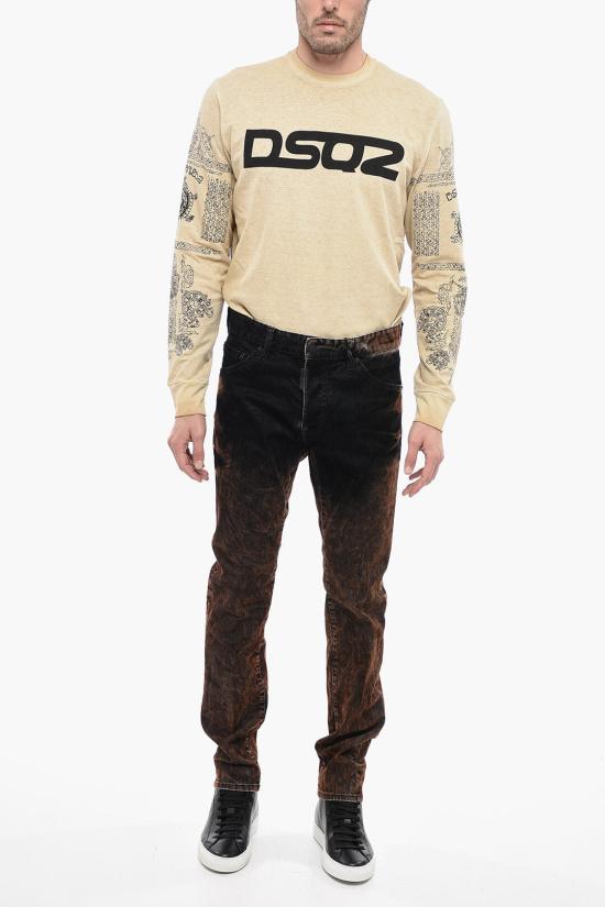  디스퀘어드2 스트레이트 팬츠 S74LB1285 S30847 900 Brown - DSQUARED2