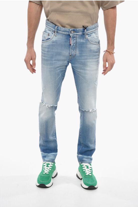  디스퀘어드2 데님 팬츠 S71LB1186 S30827 470 Light blue