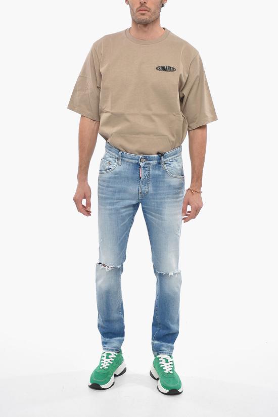  디스퀘어드2 데님 팬츠 S71LB1186 S30827 470 Light blue - DSQUARED2