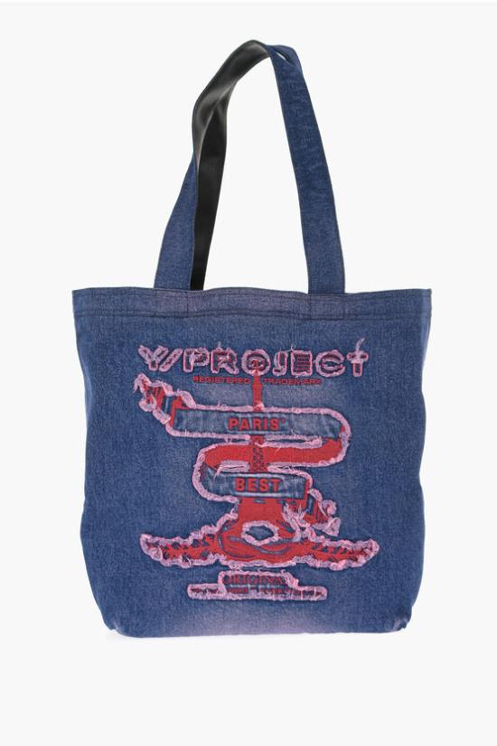  와이프로젝트 숄더백 620BA004 D14 PURPLE NAVY Blue