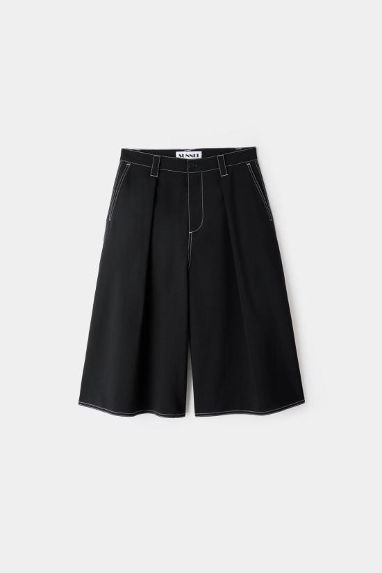  써네이 숏팬츠 SUNM241PRSR029BK BLACK DOM