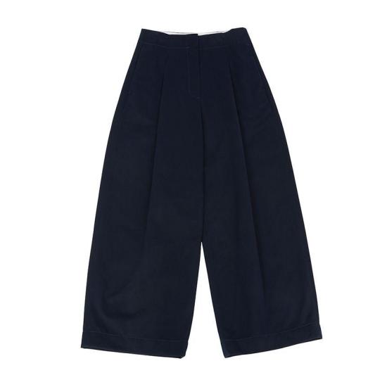  스튜디오 니콜슨 DORDONI 돌도니 볼륨 와이드 팬츠 DORDONISNW1616DARKNAVY DOM