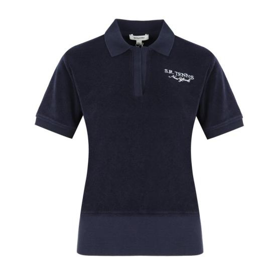  스포티앤리치 폴로 티셔츠 PO922NA DOM