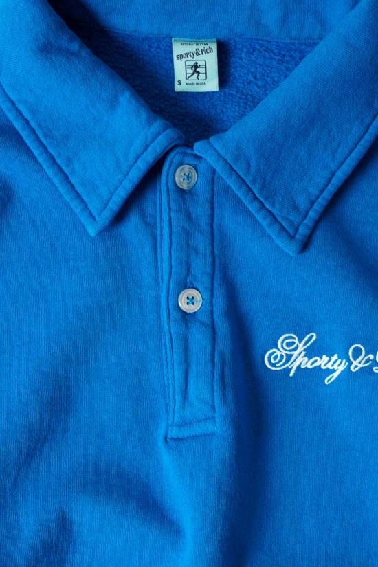  스포티앤리치 민소매 티셔츠 PO851RB DOM - SPORTY & RICH