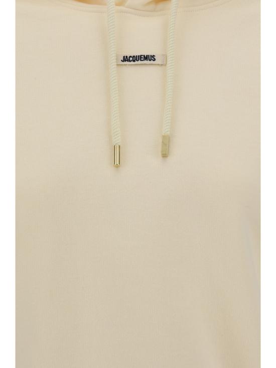 25SS 자크뮈스 후드 티셔츠 241JS1622341 130 CREAM - JACQUEMUS