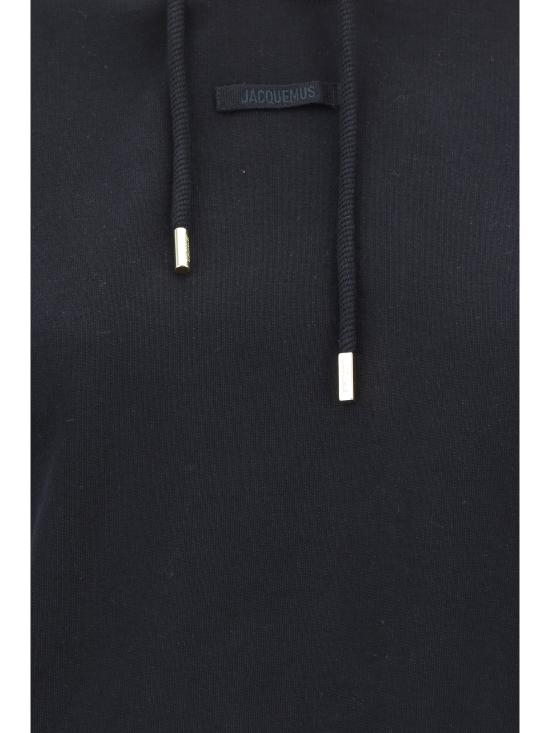 25SS 자크뮈스 후드 티셔츠 241JS1622341 990 BLACK - JACQUEMUS