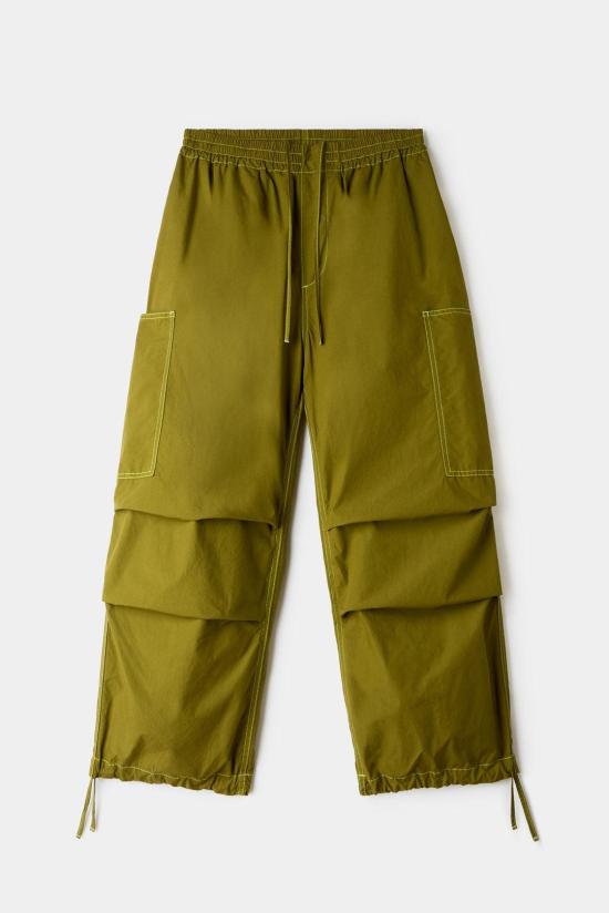  써네이 카고 팬츠 SUNM241PRPN012OL OLIVE GREEN DOM