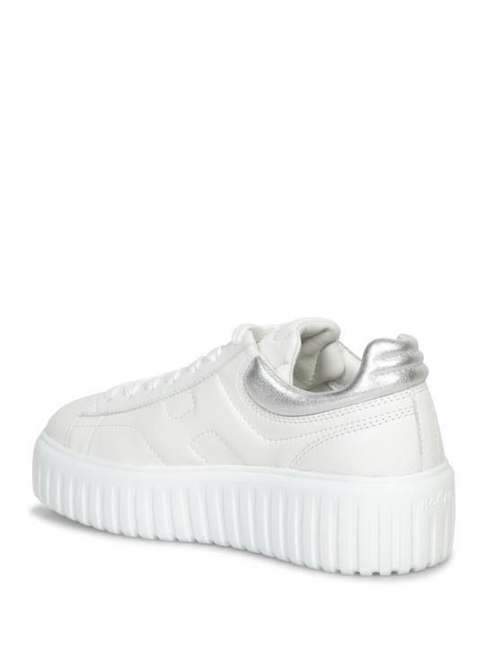 26SS 호간 H-스트라이프 스니커즈 HXW6450 FC60KU0 0351 White - HOGAN