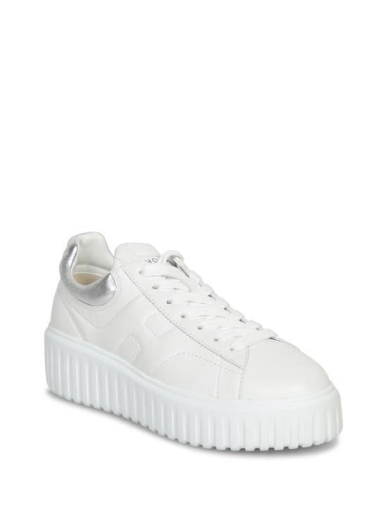 26SS 호간 H-스트라이프 스니커즈 HXW6450 FC60KU0 0351 White - HOGAN