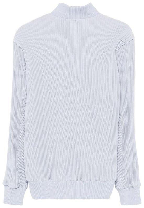  옴므 플리세 이세이 미야케 봄버 자켓 HP48FC25676 BLUE GRAY DOM - HOMME PLISSE' ISSEY MIYAKE