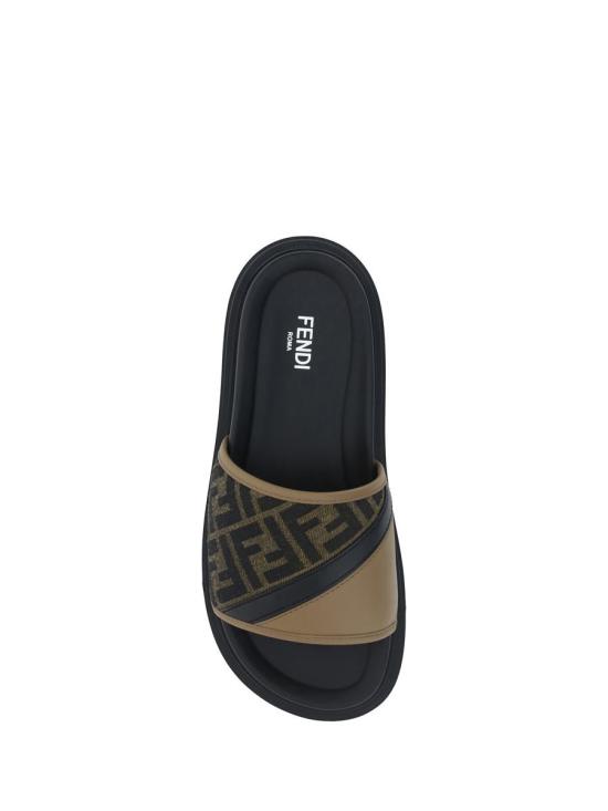 25SS 펜디 뮬/슬리퍼 7X1674AF5TF1OOF GRAY DOM - FENDI