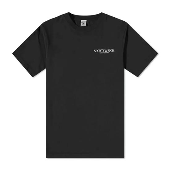  스포티앤리치 반팔 티셔츠 TS845BK DOM