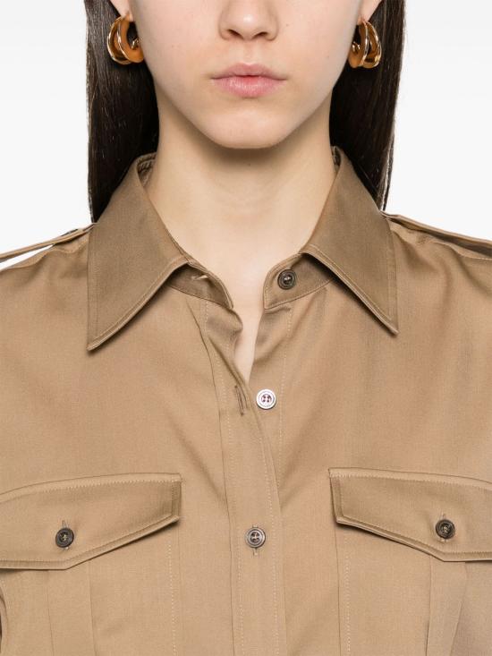 25SS 톰포드 셔츠 CA3280 FAX1356JB710 Sand - TOMFORD