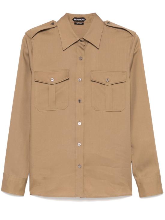 25SS 톰포드 셔츠 CA3280 FAX1356JB710 Sand