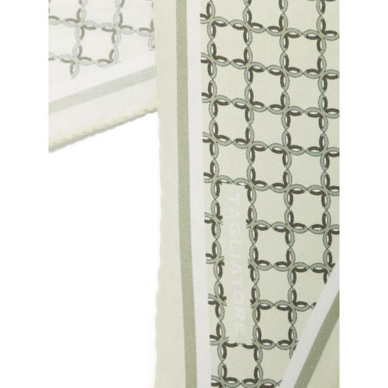 25SS 딸리아토레 머플러/스카프 NTE25 01 FOULARD34 TAUPE GREEN - TAGLIATORE