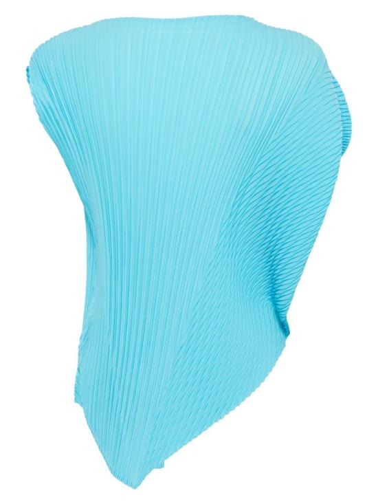  이세이 미야케 블라우스 IM48FJ138 sky - ISSEY MIYAKE