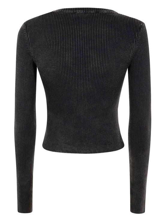  디젤 긴팔 티셔츠 A148100AKBQ900 Black - DIESEL