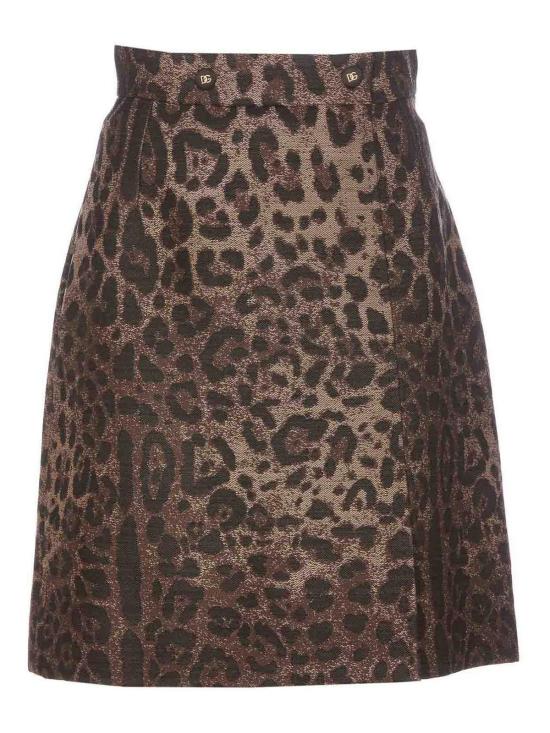  돌체앤가바나 스커트 F4CO4TFJ3D9S8180 Brown