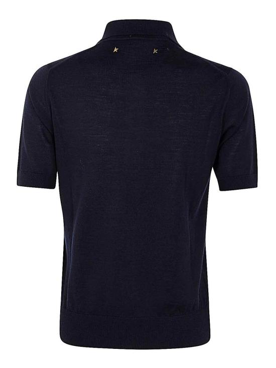  골든구스 터틀넥 GWP01424P0010415050 Blue - GOLDEN GOOSE