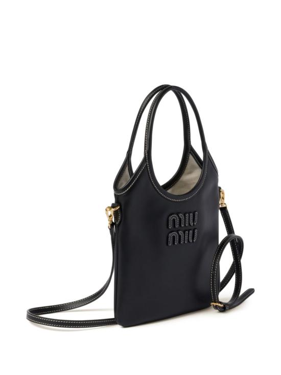  미우미우 토트백 5BA281VOLN2CRW black - MIU MIU