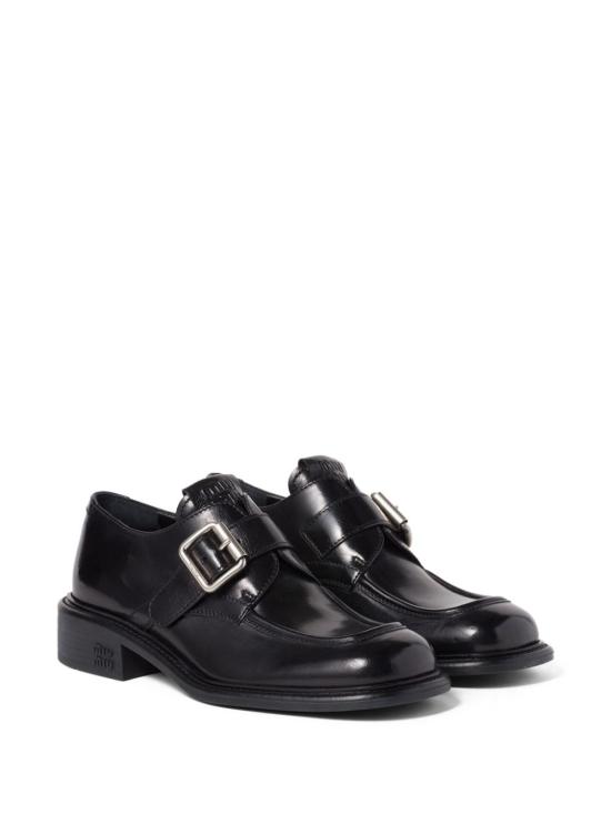  미우미우 로퍼 5E320EFG030007 black - MIU MIU