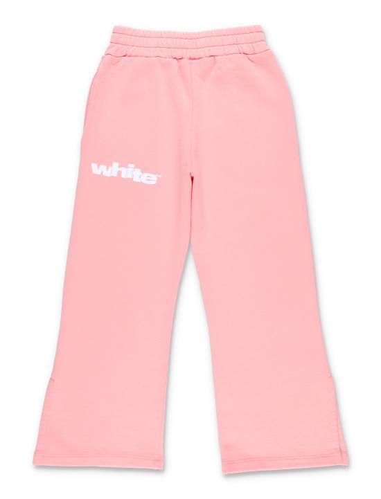 25SS [키즈] 오프화이트 트레이닝 웨어 OGCH00AS25FLE001 3001 Rosa - OFF WHITE