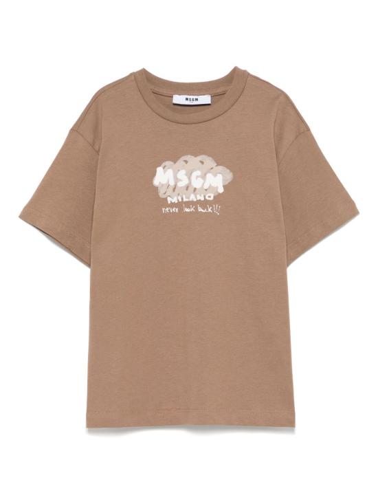 25SS [주니어] 엠에스지엠 티셔츠 S5MSJBTH006 MS008 Brown