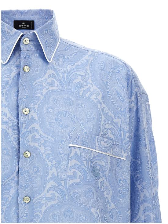 25SS 에트로 셔츠 WRIA002899TJ562B1581 Light Blue - ETRO
