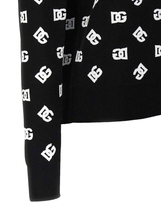  돌체앤가바나 가디건 FXV09TJAIK3N0004 Black - DOLCE & GABBANA