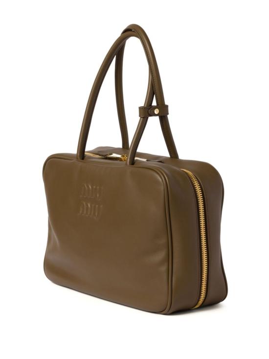  미우미우 토트백 5BB117VMON2CRW green - MIU MIU