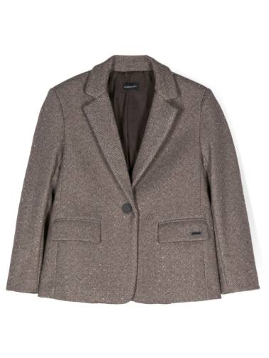 24FW [키즈] 모나리자 자켓 41D105 4503 0009 Brown