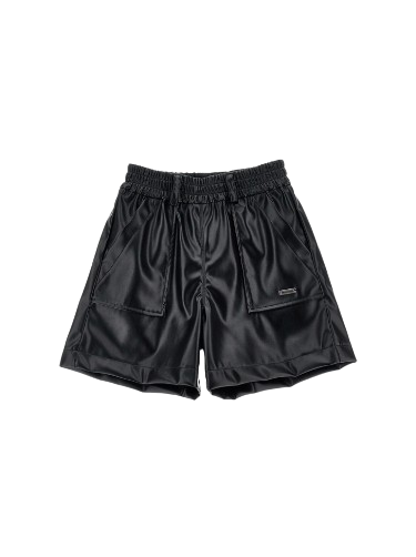 24FW [키즈] 모나리자 쇼츠/버뮤다 41D403 4404 0050 Black