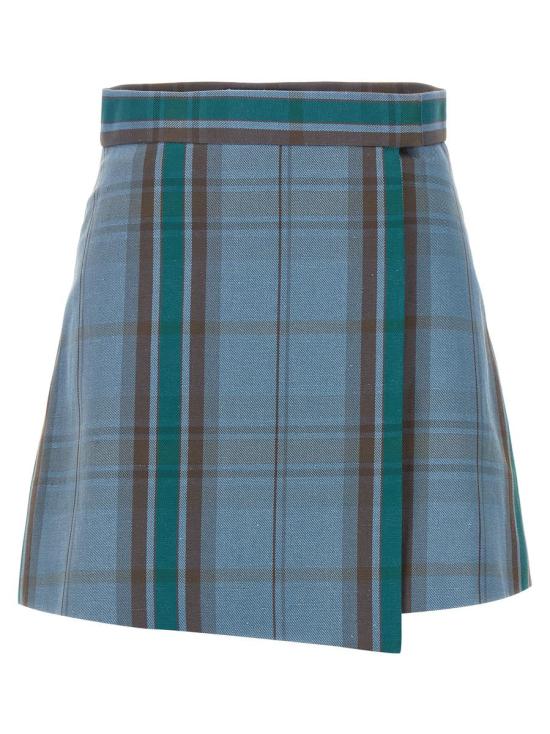 25SS 비비안웨스트우드 숏 스커트 1K01001VW011WK207 MULTICOLOR