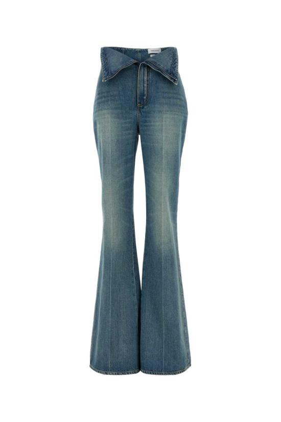 25SS 알렉산더 맥퀸 데님 팬츠 813252QMACV 4315 BLUE