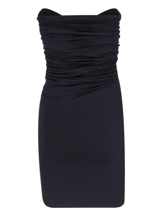 24FW 릭 오웬스 숏 원피스 RP02D3530 JN09 Black - RICK OWENS