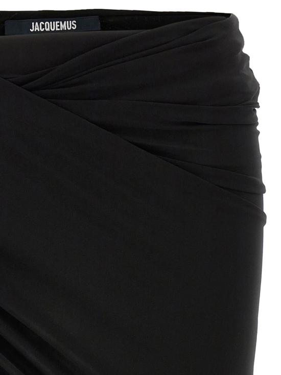 25SS 자크뮈스 숏 스커트 24H243SK0642381990 Black - JACQUEMUS