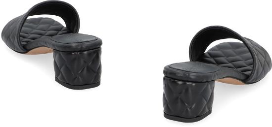 24SS 보테가베네타 뮬/슬리퍼 778164V3RS0 1000 Black - BOTTEGA VENETA