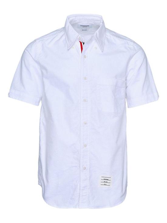 26SS 톰브라운 반팔 셔츠 MWS239EF0313100 WHITE