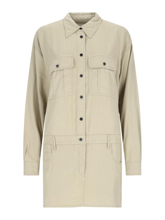 24FW 이자벨마랑에뚜왈 숏 원피스 RO0552FA B3H01E67LK GREEN