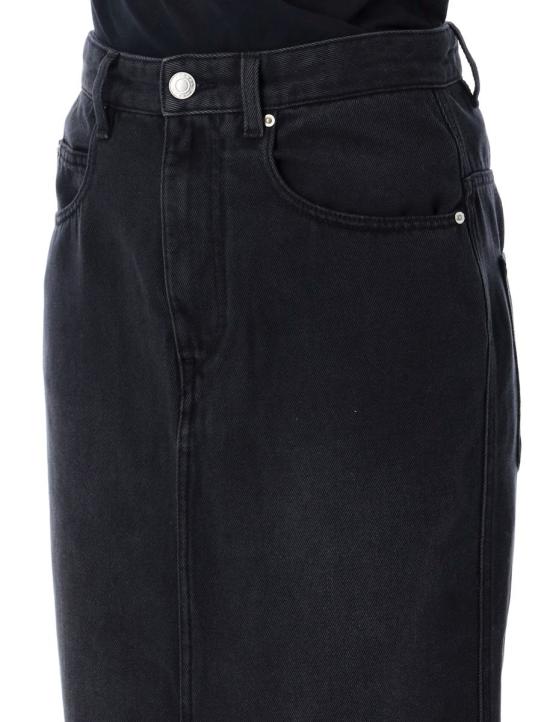 25SS 이자벨마랑에뚜왈 숏 스커트 25PJU0045FBB1H07I 02FK FADED BLACK - ISABEL MARANT ETOILE