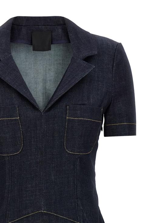 25SS 지방시 스커트 BW22AU5YCE420 BLUE - GIVENCHY