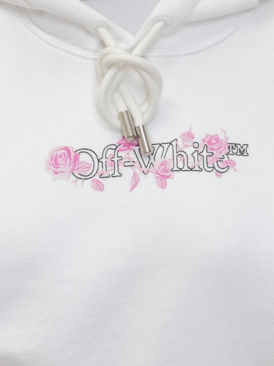 25SS 오프화이트 스웨터 OWBB056S25FLE001 0101 WHITE - OFF WHITE