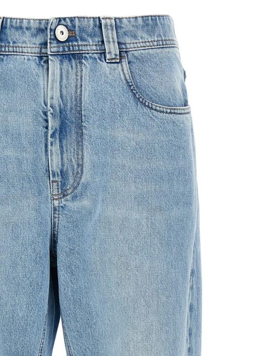 25SS 브루넬로 쿠치넬리 데님 팬츠 MA095P5319C9009 BLUE - BRUNELLO CUCINELLI